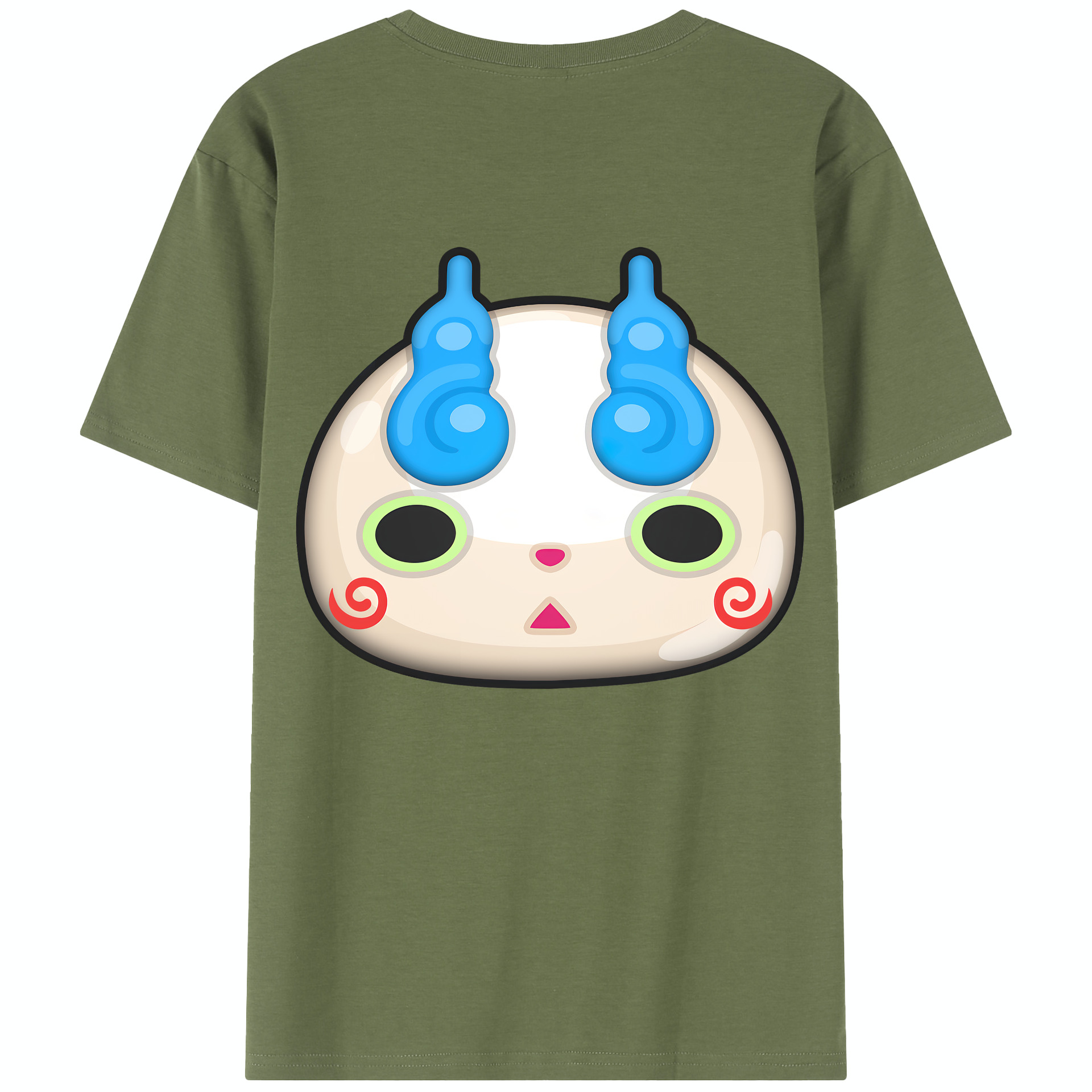 （画像用） 妖怪ウォッチ Yo-kai Watch 綿100％半袖Tシャツ（背面プリント）